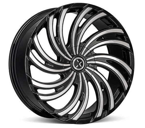 Starr Wheels 004 GHOST Black Machine or Chrome 22" 24" Wheel Street